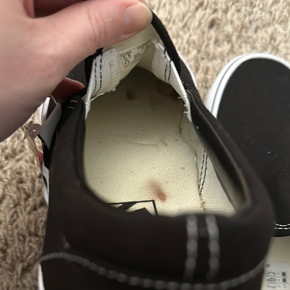 Vans Black Slip-On Shoes - Picture 7 of 9